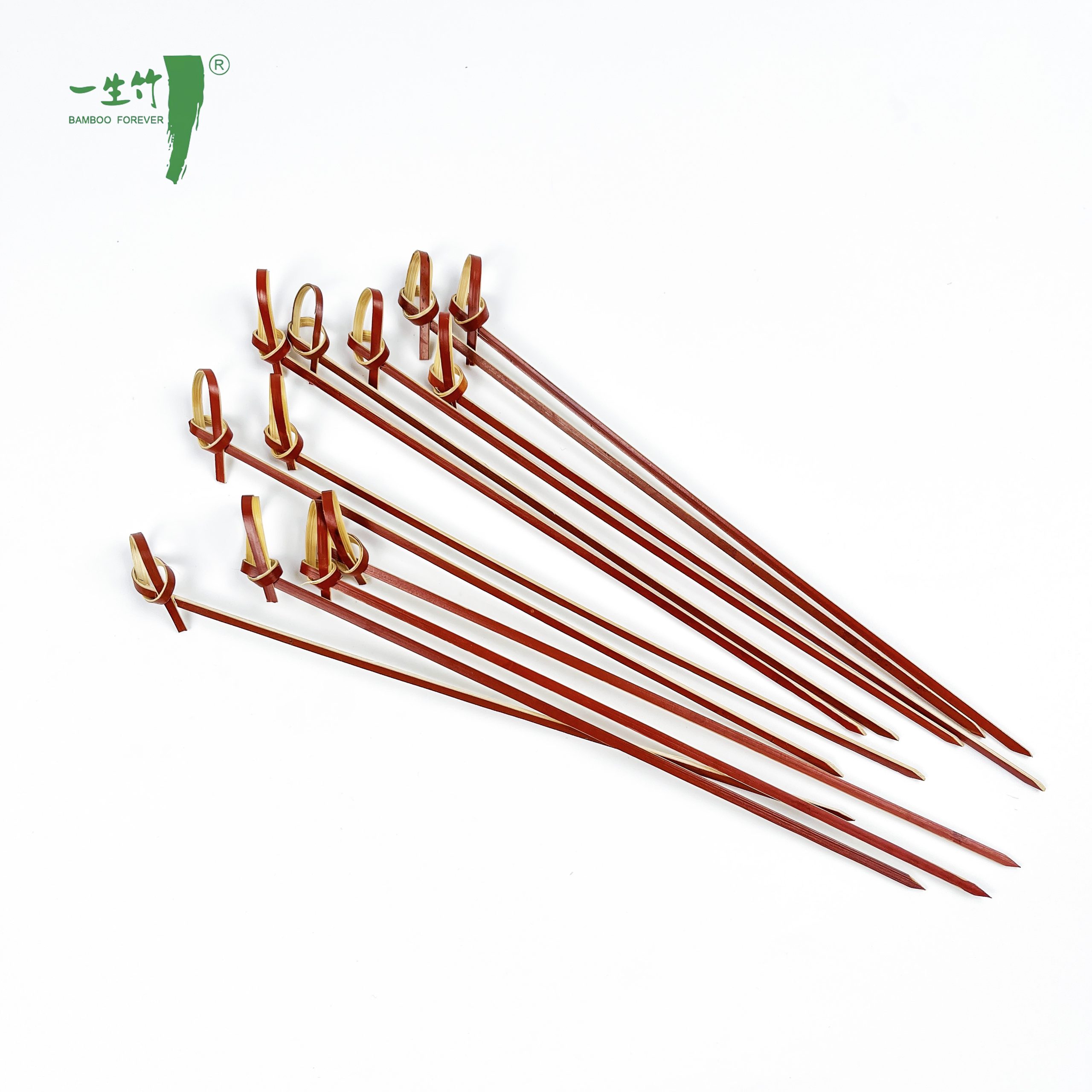 Baguettes en Bambou Rouge de Haute Qualité pour Fêtes