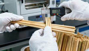 Normes critiques et méthodes de contrôle pour des baguettes en bambou sans défaut